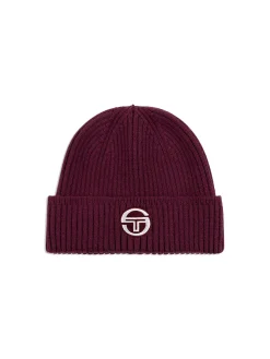 Sergio Tacchini Tacchini Beanie- GRAPE WINE Online