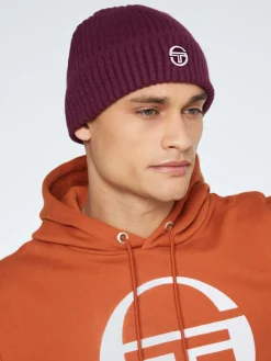 Sergio Tacchini Tacchini Beanie- GRAPE WINE Online