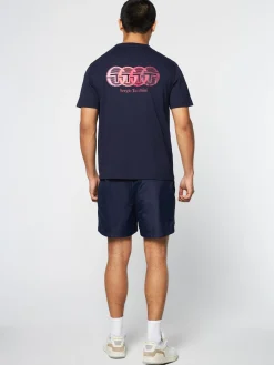 Sergio Tacchini Tenda T-Shirt- MARITIME BLUE Outlet