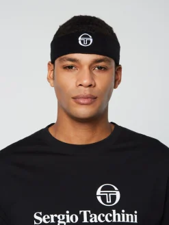 Sergio Tacchini TENNIS HEADBAND- BLACK Best