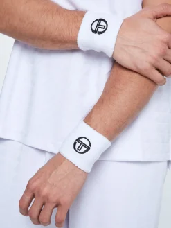 Sergio Tacchini TENNIS WRISTBAND- WHITE Clearance