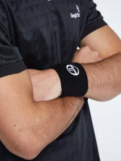 Sergio Tacchini TENNIS WRISTBAND- BLACK New