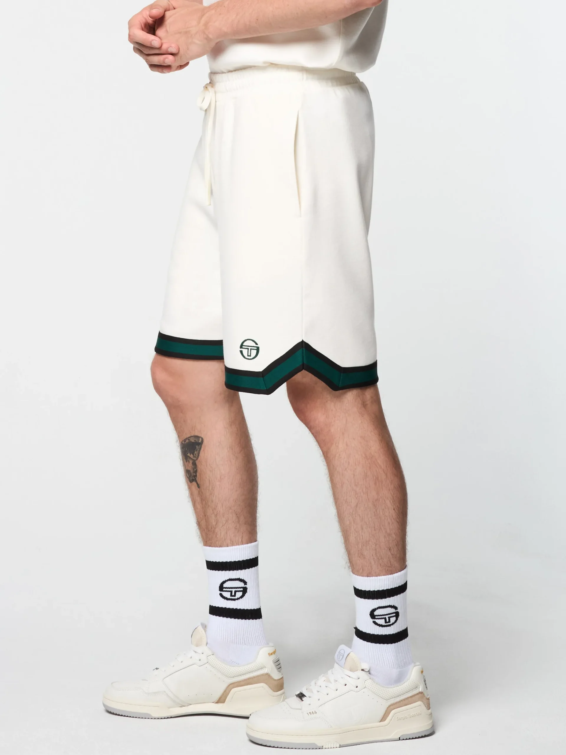 Sergio Tacchini Tito Shorts- GARDENIA Fashion