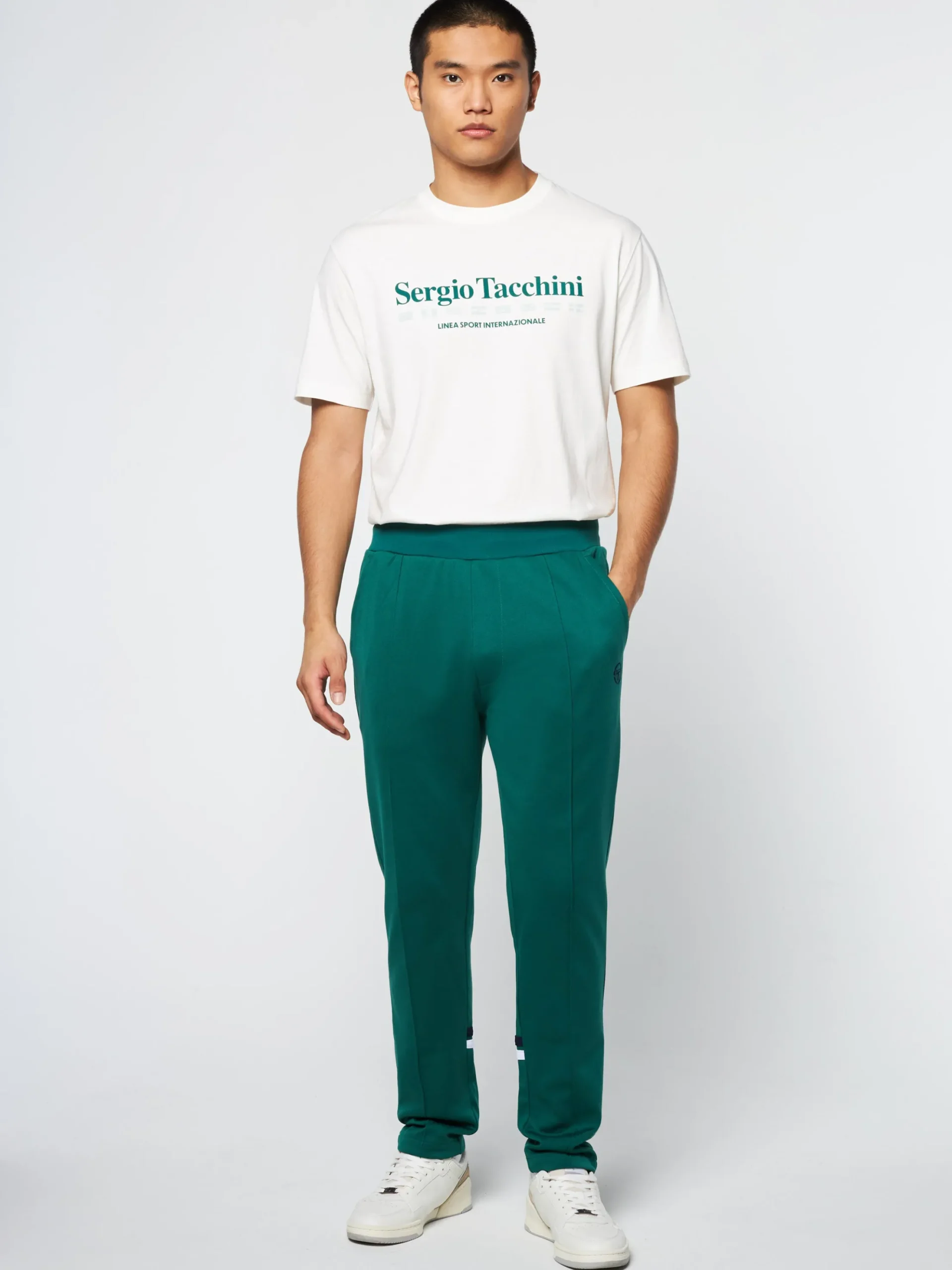 Sergio Tacchini Tomme Track Pant Archivio- EVERGREEN Outlet