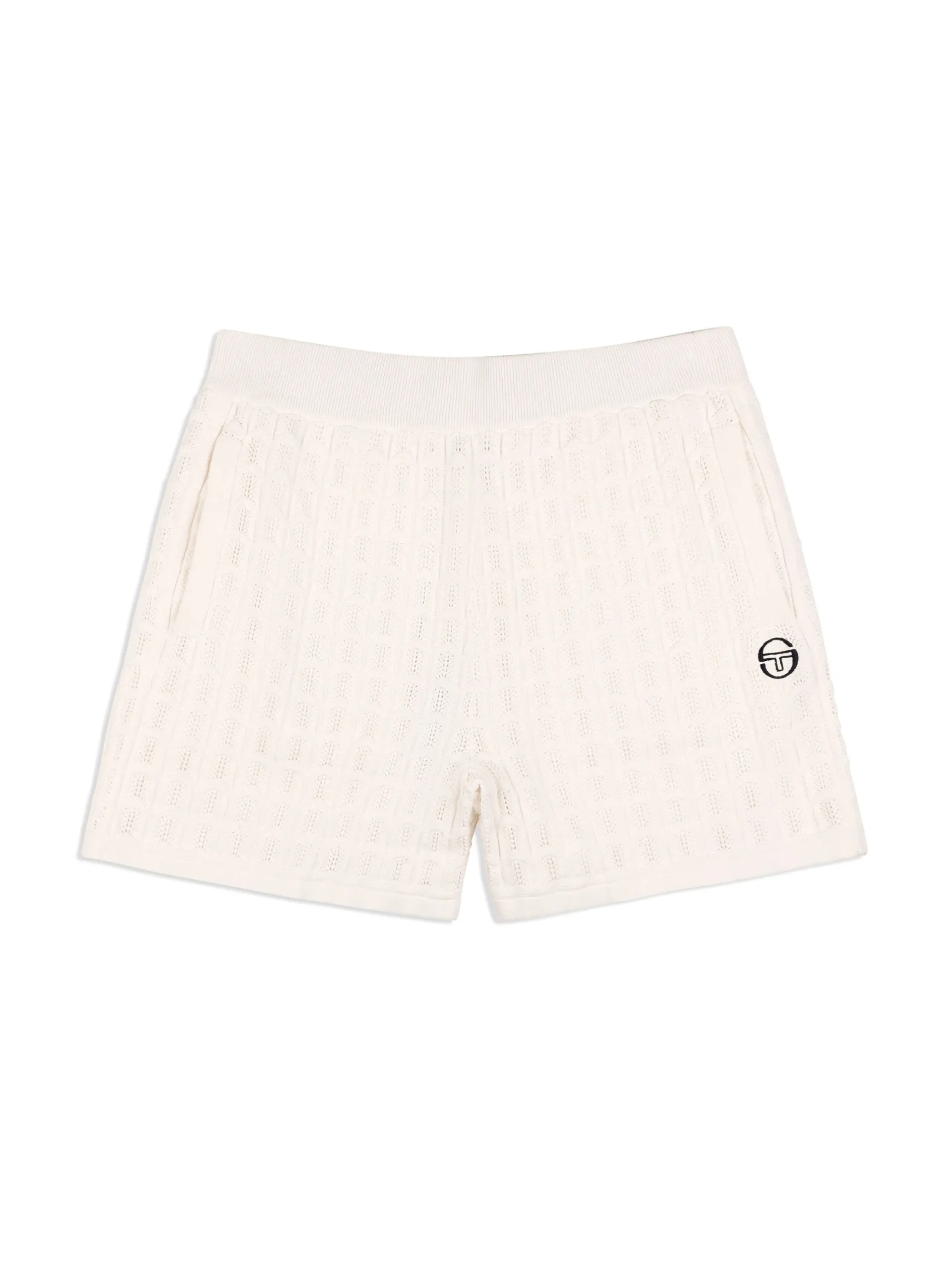 Sergio Tacchini Ulivo Crochet Short- BRILLIANT WHITE Online