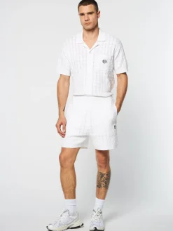 Sergio Tacchini Ulivo Crochet Short- BRILLIANT WHITE Online