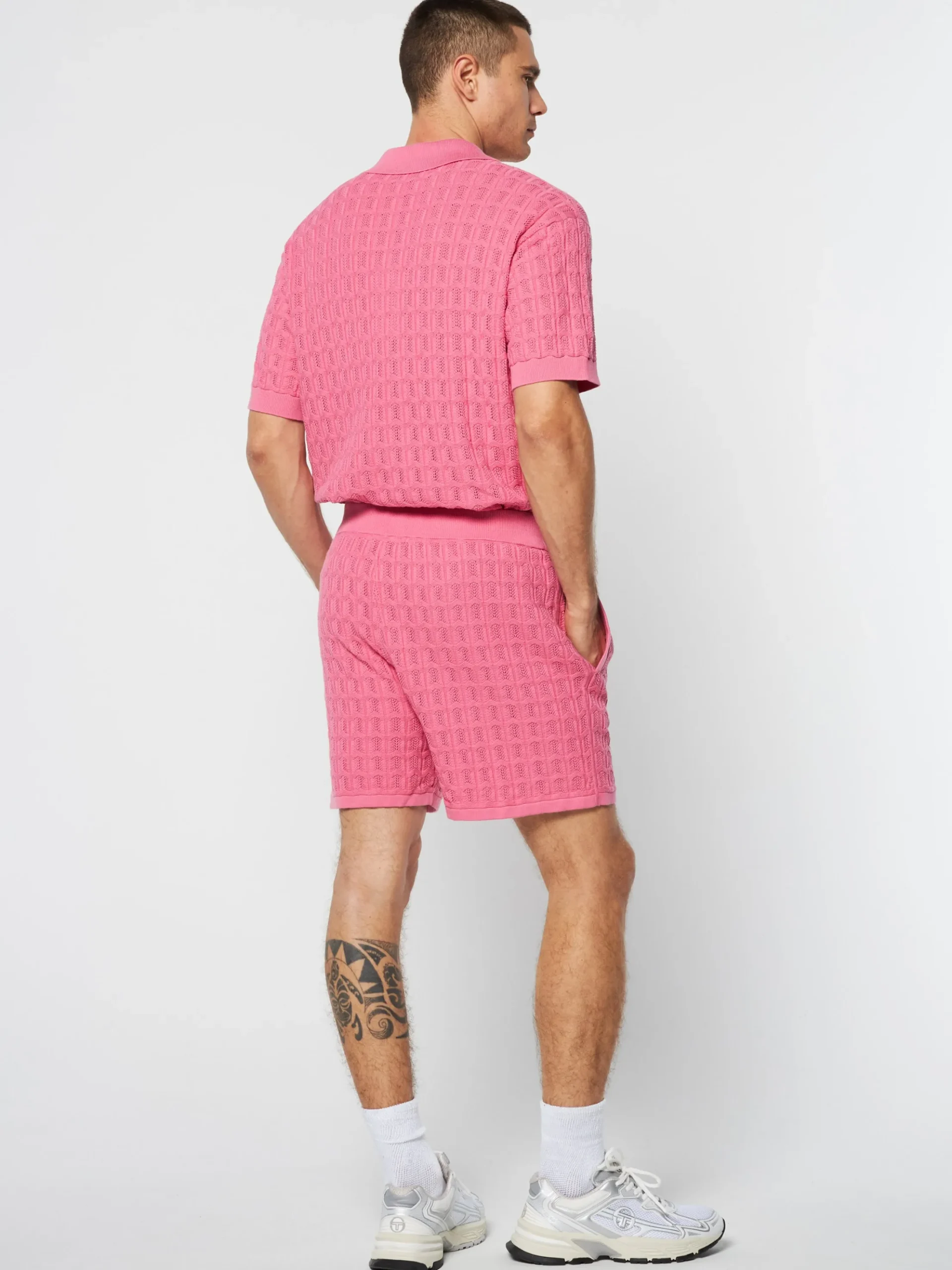 Sergio Tacchini Ulivo Crochet Short- WILD ROSE Online