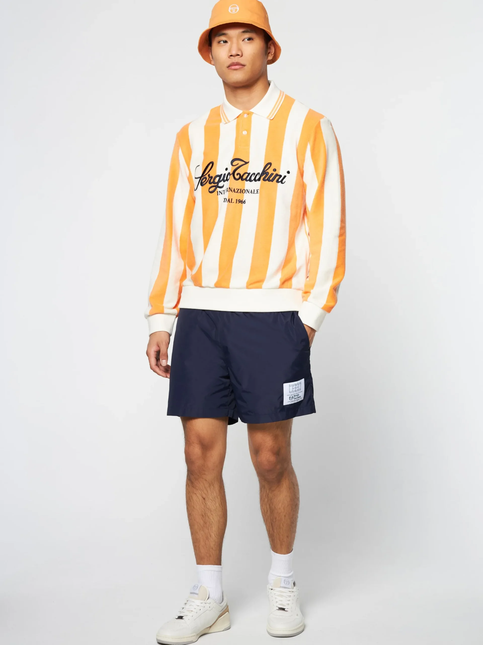 Sergio Tacchini Vacanza Bucket Hat- TANGERINE Online