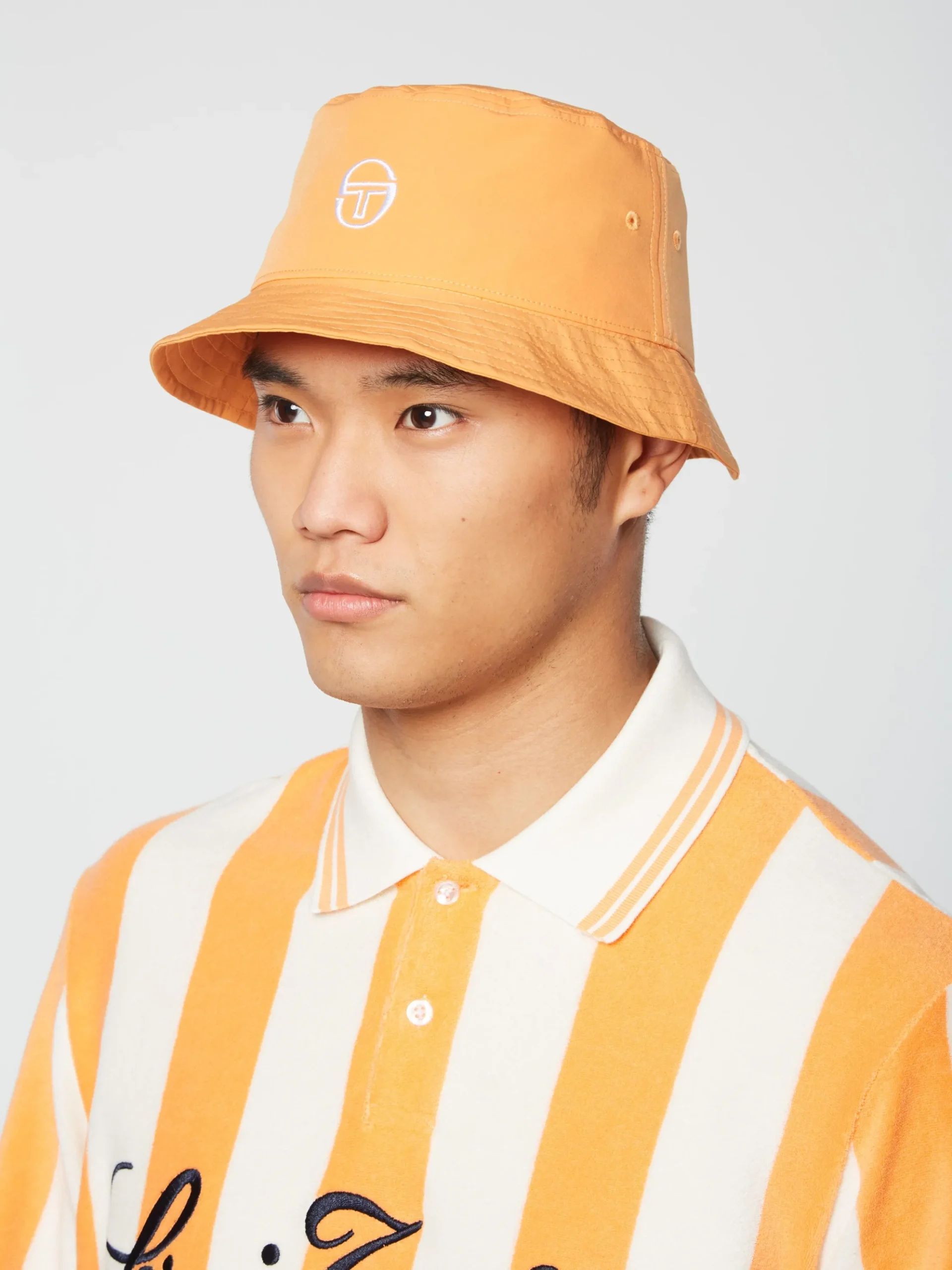 Sergio Tacchini Vacanza Bucket Hat- TANGERINE Online