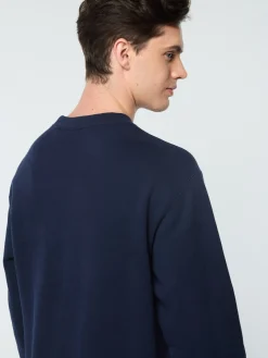 Sergio Tacchini Varsita Crewneck- MARITIME BLUE New