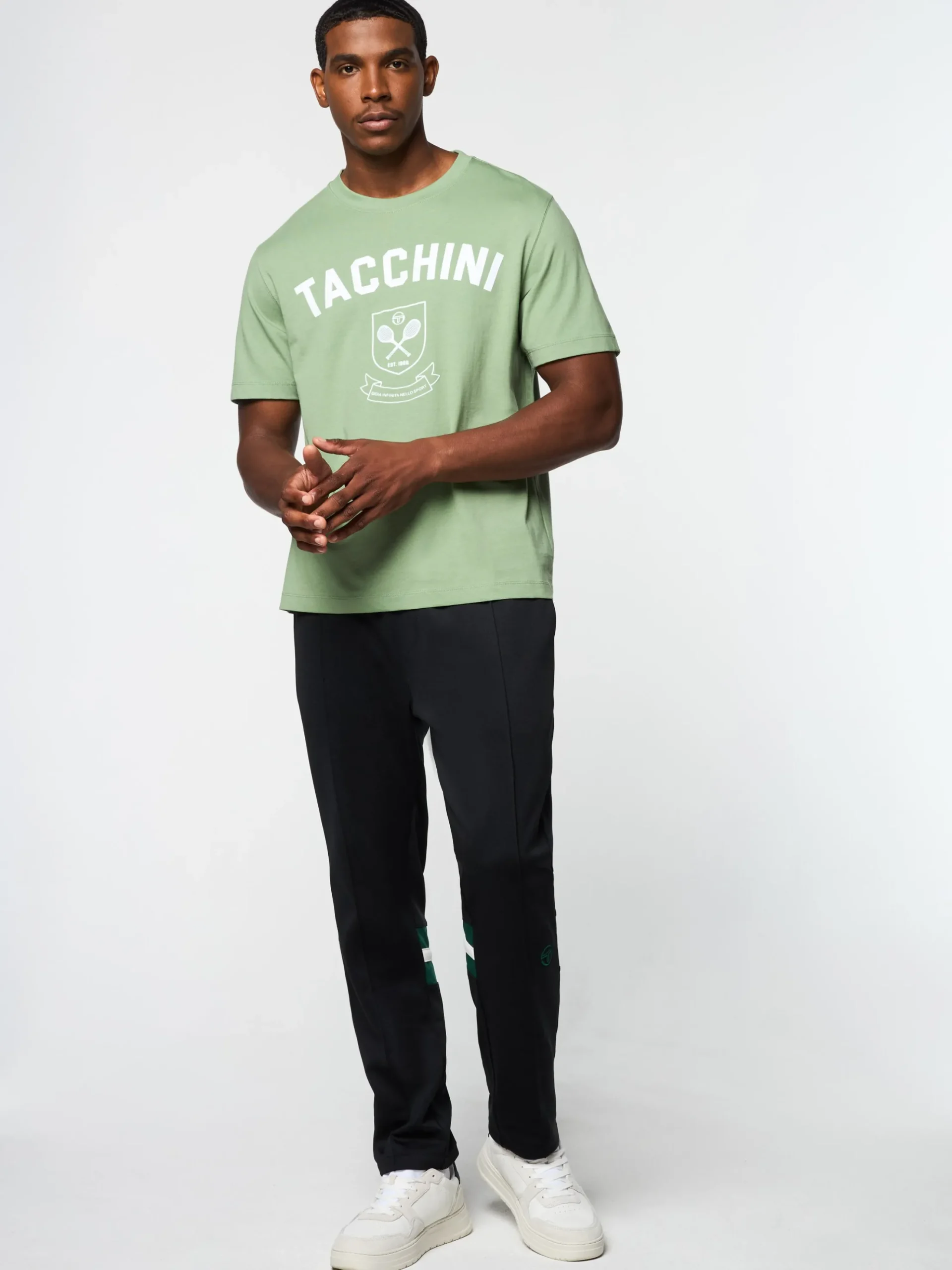 Sergio Tacchini Varsita T-Shirt- HEDGE GREEN Best