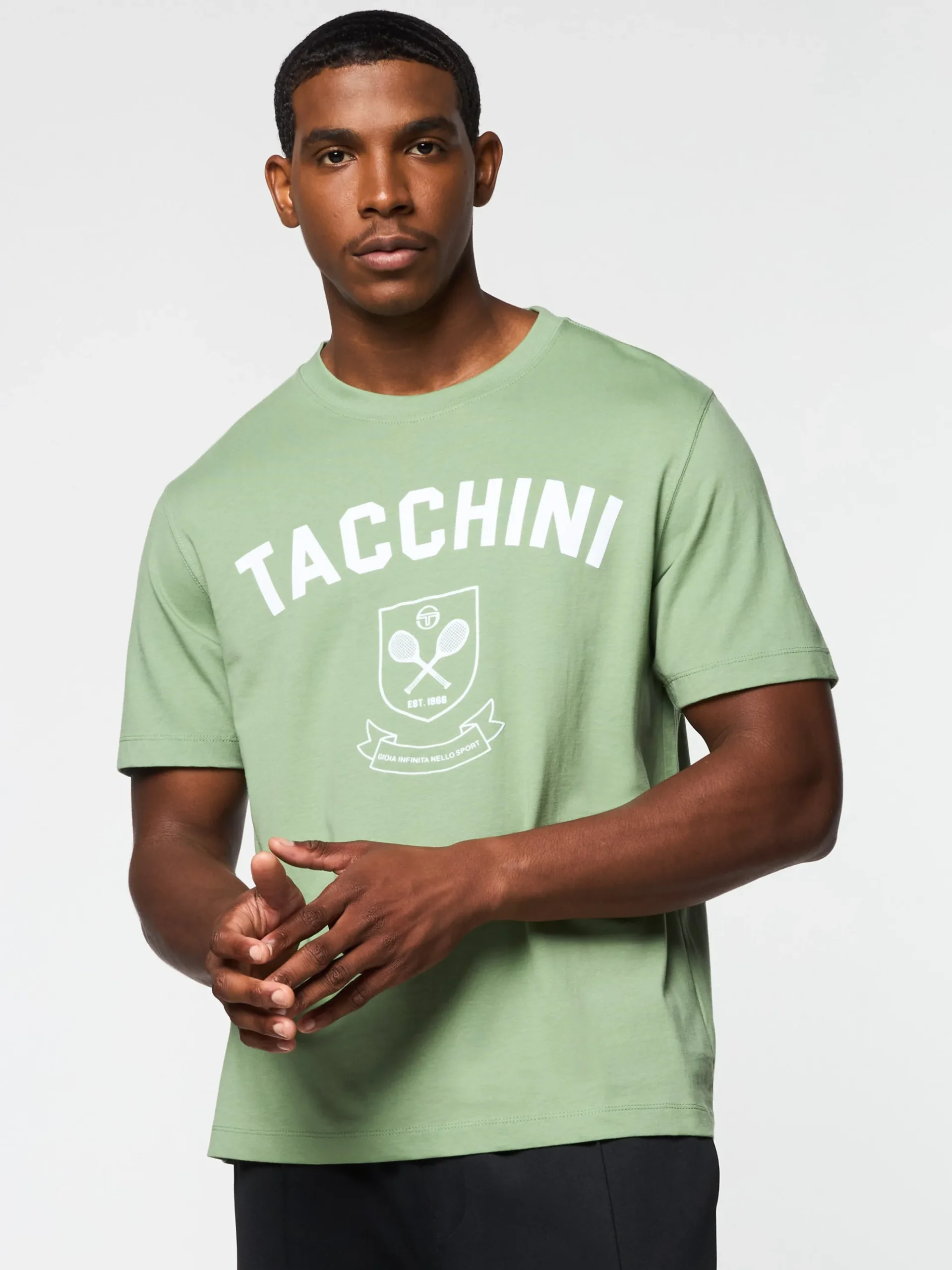 Sergio Tacchini Varsita T-Shirt- HEDGE GREEN Best