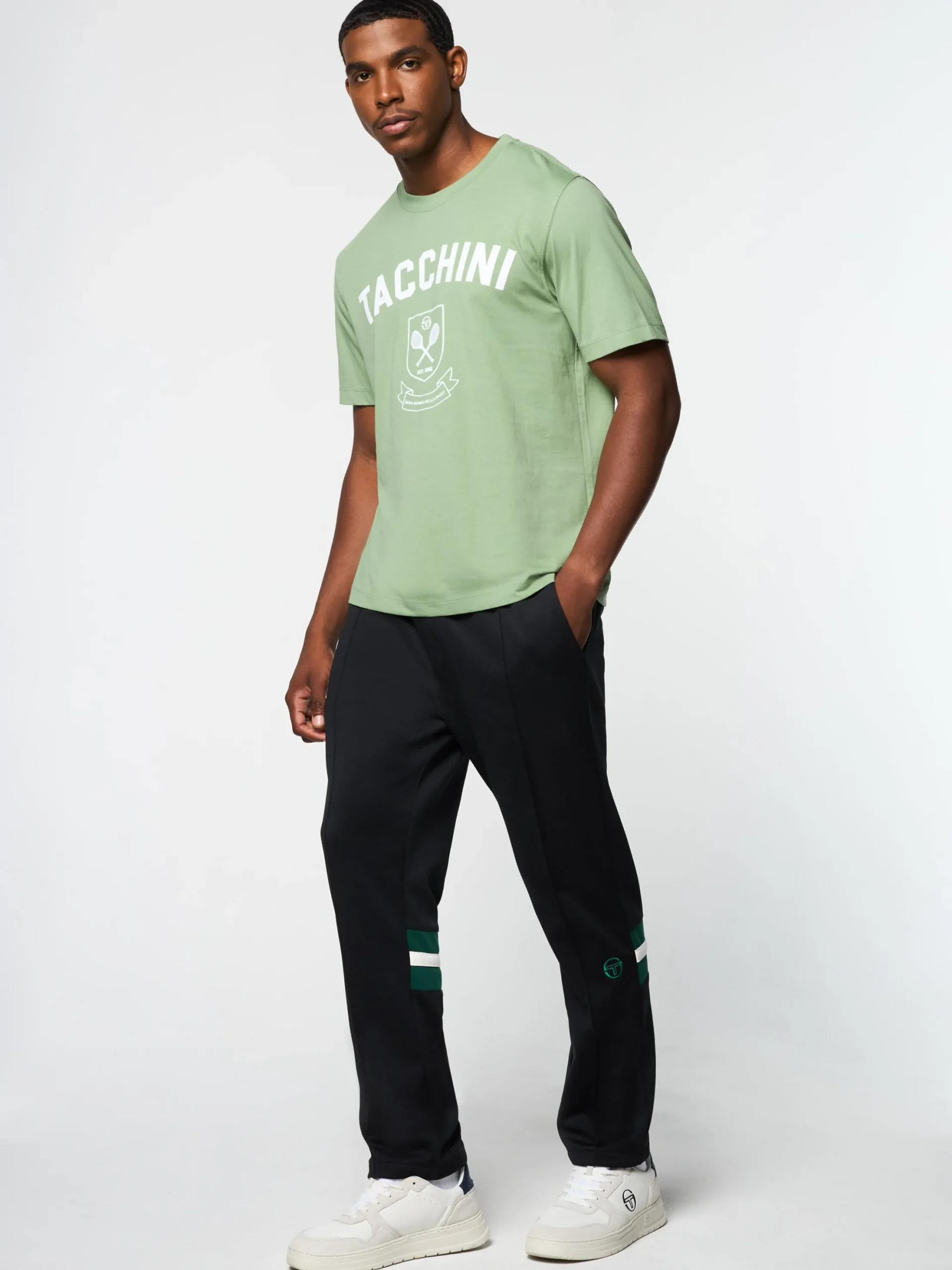 Sergio Tacchini Varsita T-Shirt- HEDGE GREEN Best