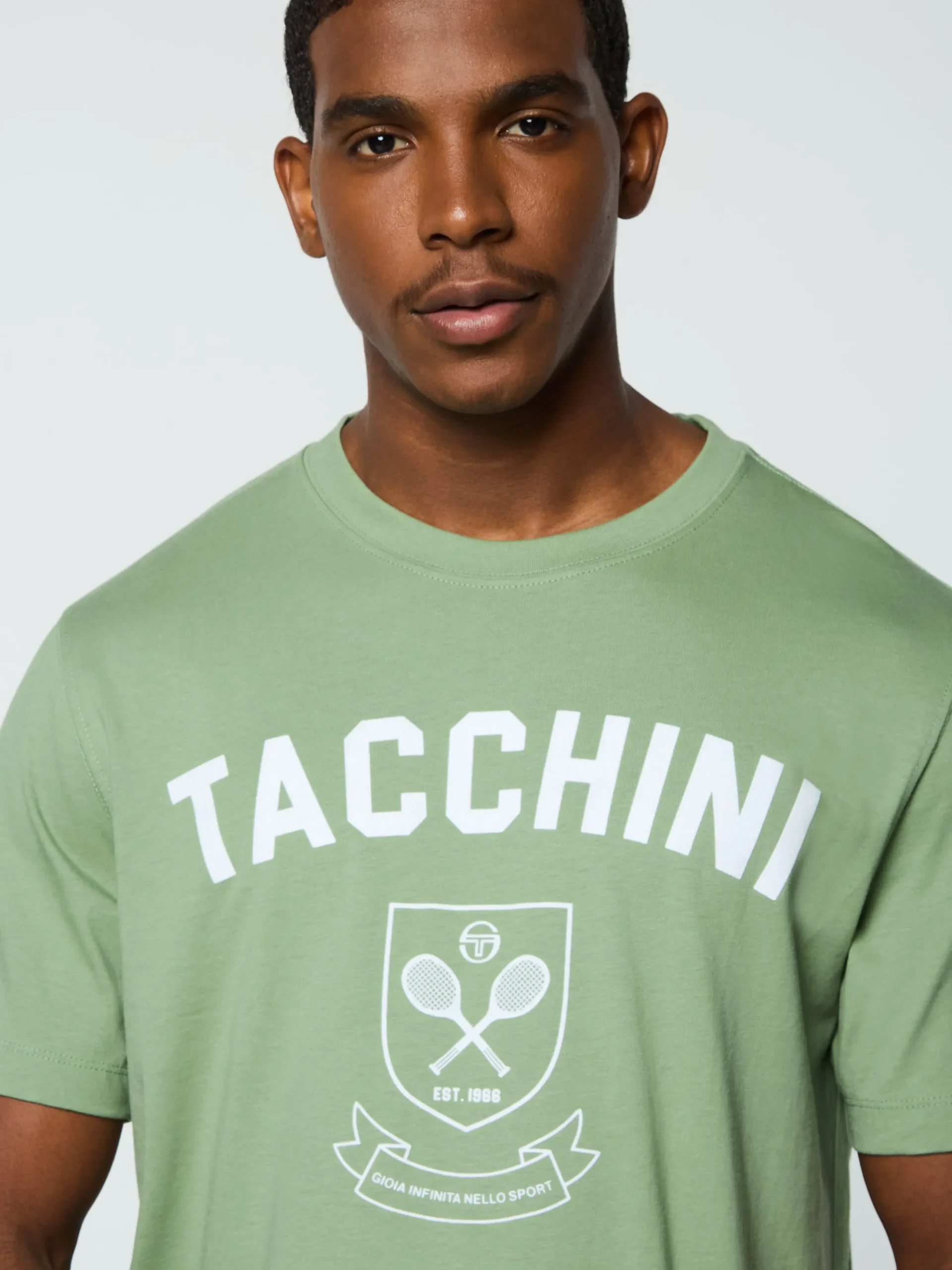 Sergio Tacchini Varsita T-Shirt- HEDGE GREEN Best