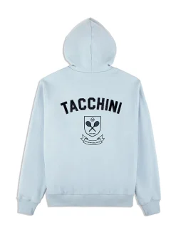 Sergio Tacchini Varsita Zip Up Hoodie- CELESTIAL BLUE Best