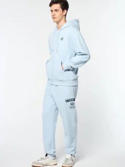 Sergio Tacchini Varsita Zip Up Hoodie- CELESTIAL BLUE Best