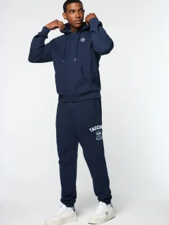 Sergio Tacchini Varsita Zip Up Hoodie- MARITIME BLUE Best