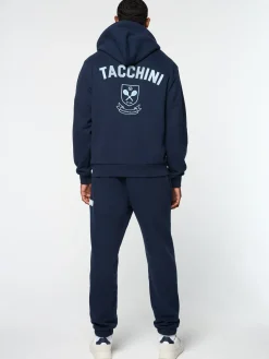 Sergio Tacchini Varsita Zip Up Hoodie- MARITIME BLUE Best