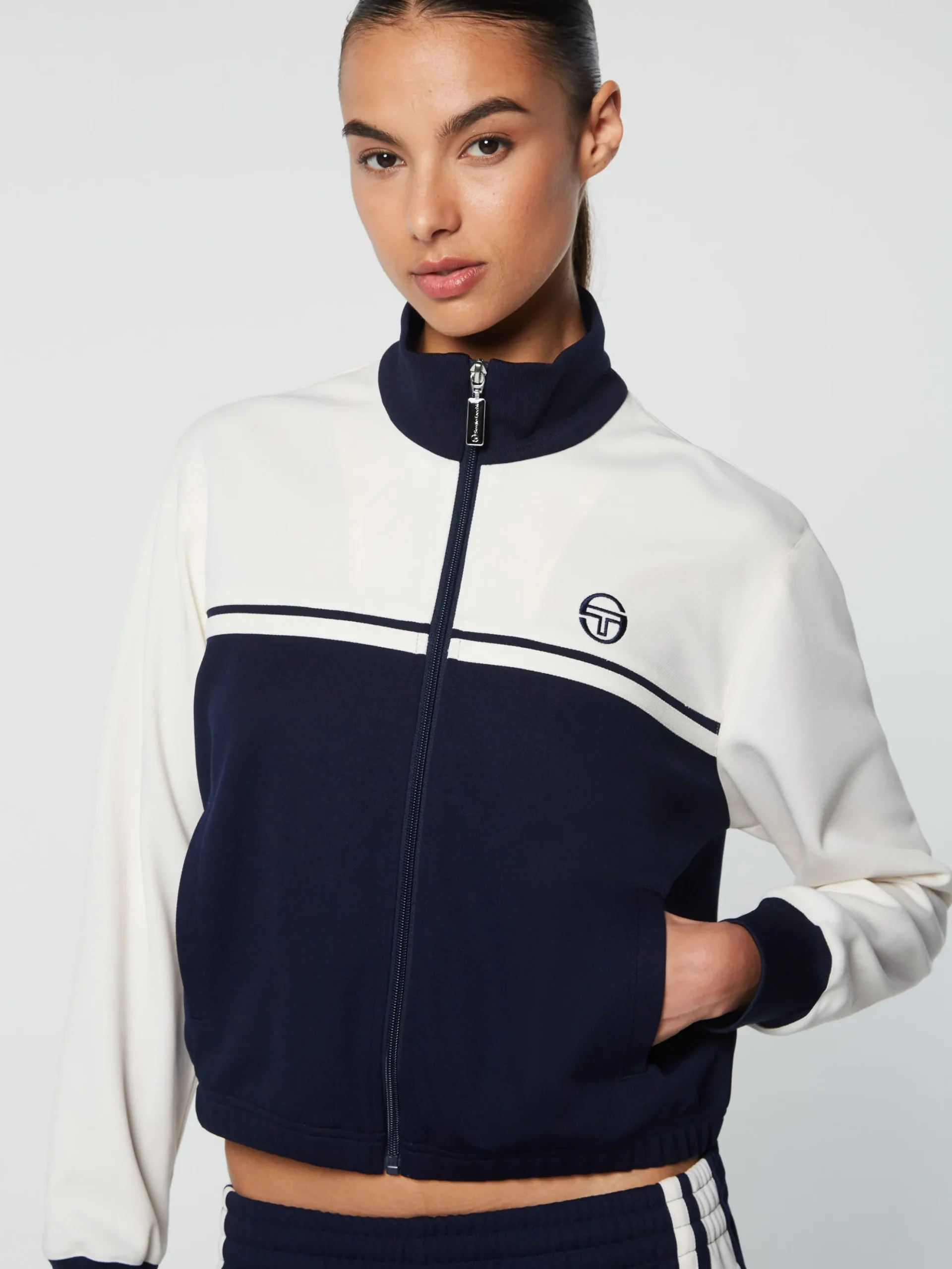 Sergio Tacchini Vasto Track Jacket- MARITIME BLUE Clearance