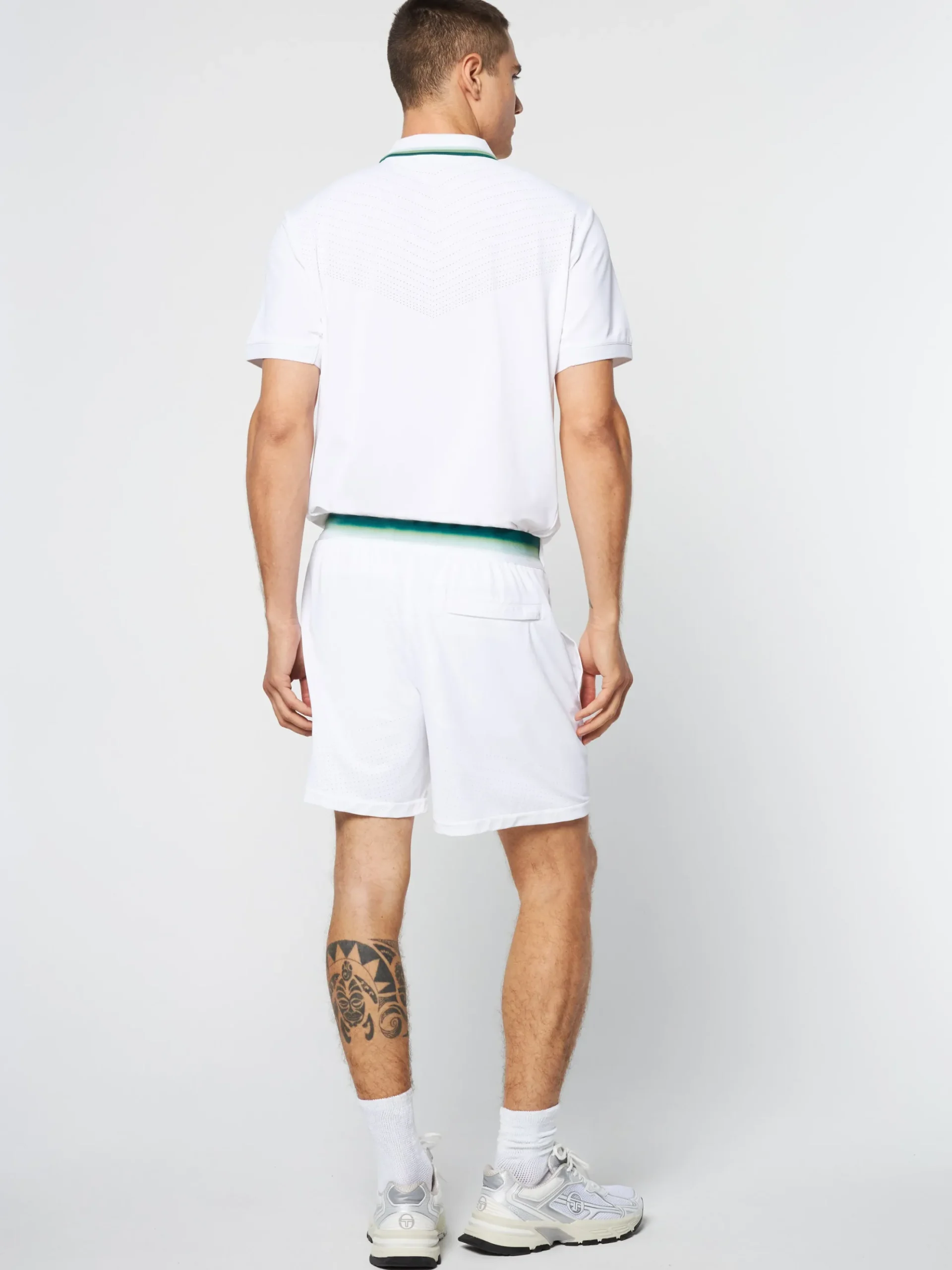 Sergio Tacchini Veloce Short- BRILLIANT WHITE New