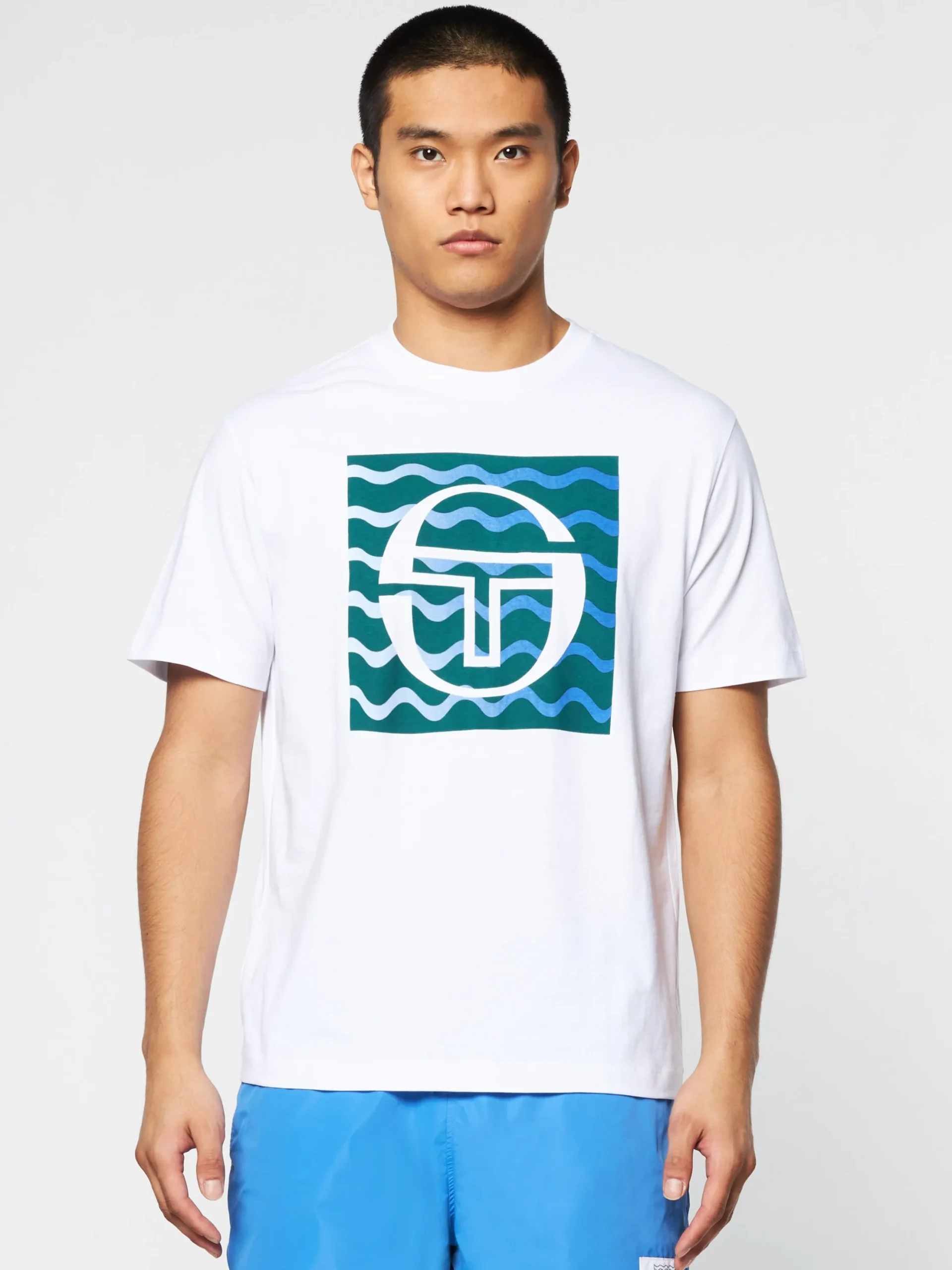 Sergio Tacchini Veloce T-Shirt- BRILLIANT WHITE Fashion