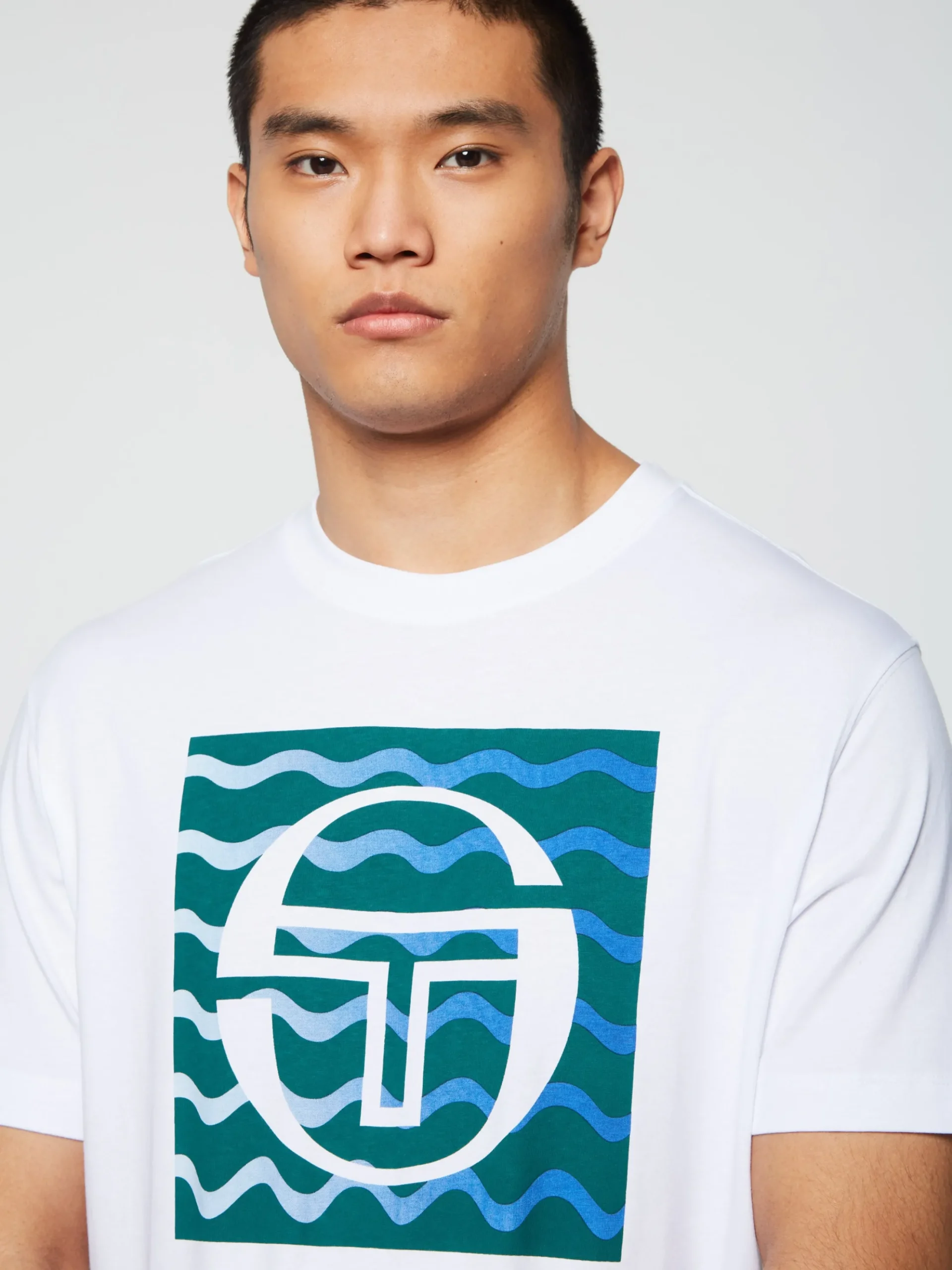 Sergio Tacchini Veloce T-Shirt- BRILLIANT WHITE Fashion