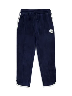 Sergio Tacchini Veneto 3/4 Velour Track Pant- MARITIME BLUE Fashion