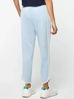 Sergio Tacchini Veneto 3/4 Velour Track Pant- CELESTIAL BLUE Hot