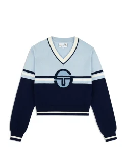 Sergio Tacchini Veneto Sweater- CELESTIAL BLUE Best