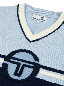 Sergio Tacchini Veneto Sweater- CELESTIAL BLUE Best