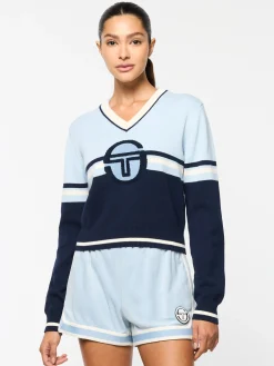 Sergio Tacchini Veneto Sweater- CELESTIAL BLUE Best