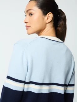 Sergio Tacchini Veneto Sweater- CELESTIAL BLUE Best