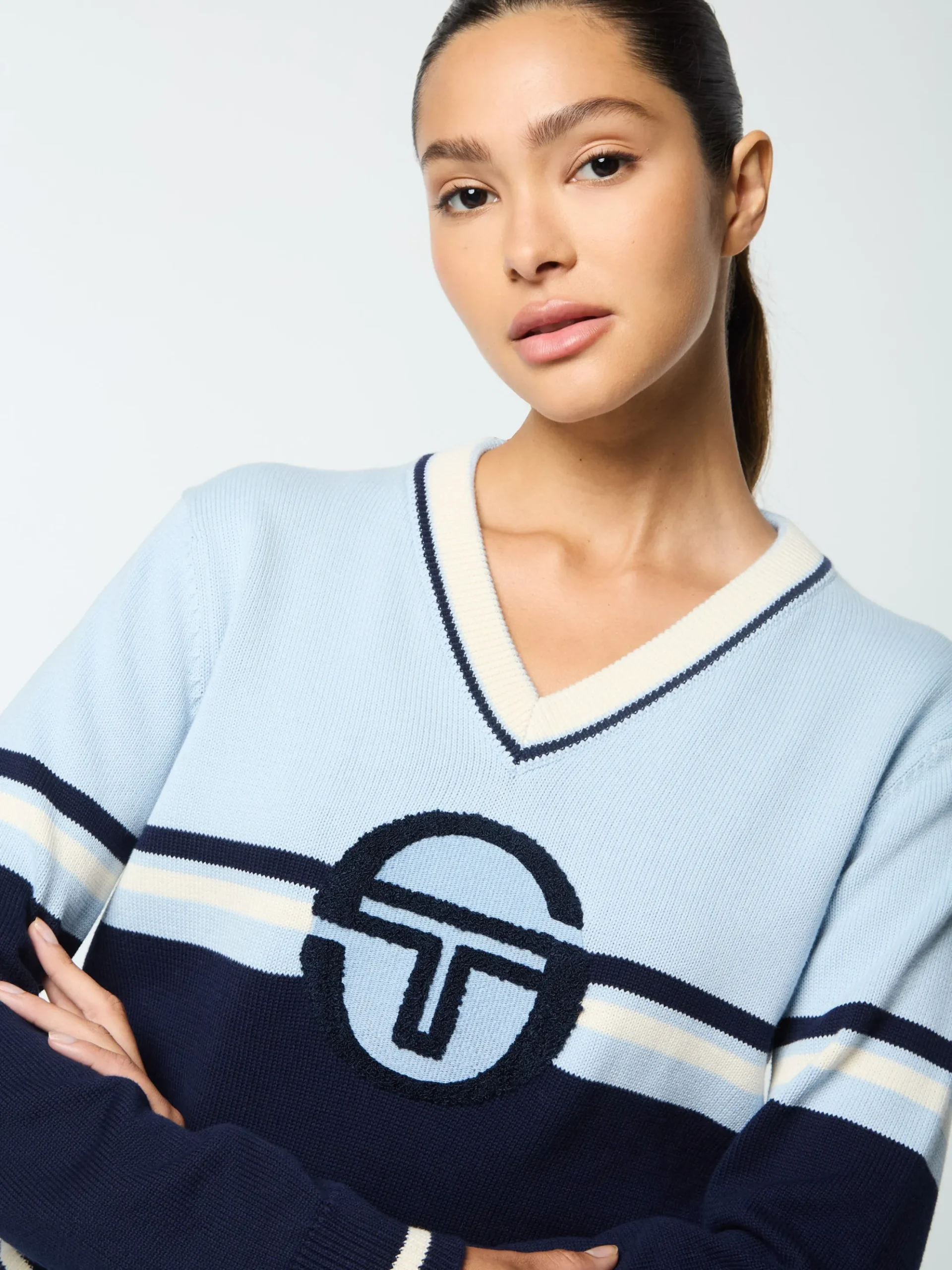Sergio Tacchini Veneto Sweater- CELESTIAL BLUE Best