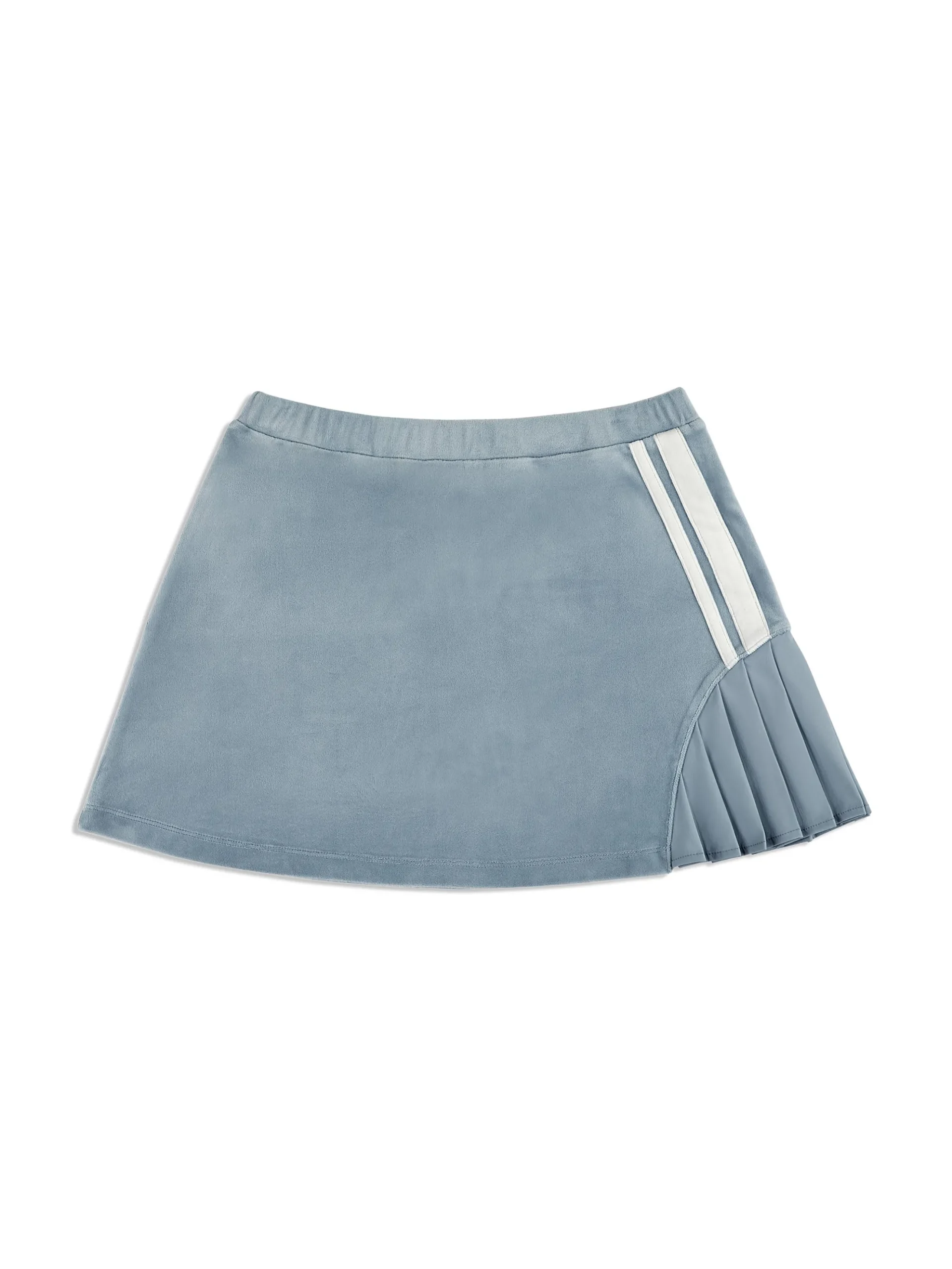 Sergio Tacchini Veneto Velour Mini Skirt- CELESTIAL BLUE Fashion