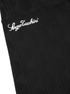 Sergio Tacchini Viano Printed Leggings- BLACK BEAUTY New