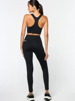 Sergio Tacchini Viano Printed Leggings- BLACK BEAUTY New