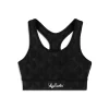 Sergio Tacchini Viano Printed Sports Bra- BLACK BEAUTY New