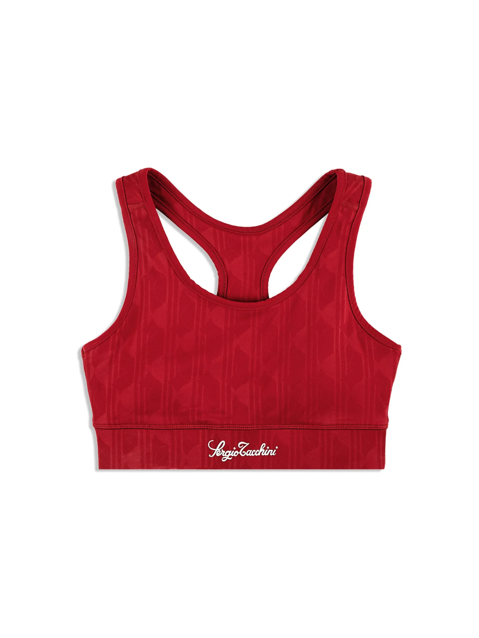 Sergio Tacchini Viano Printed Sports Bra- SUN DRIED TOMATO Online