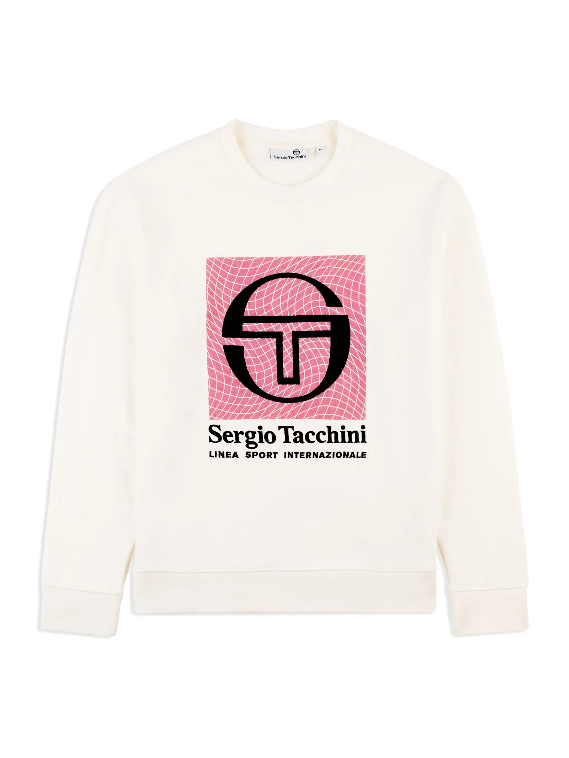 Sergio Tacchini Warp Crewneck- GARDENIA Clearance