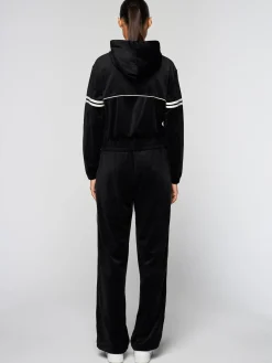 Sergio Tacchini Women's Scopeto Hoodie- BLACK BEAUTY Hot