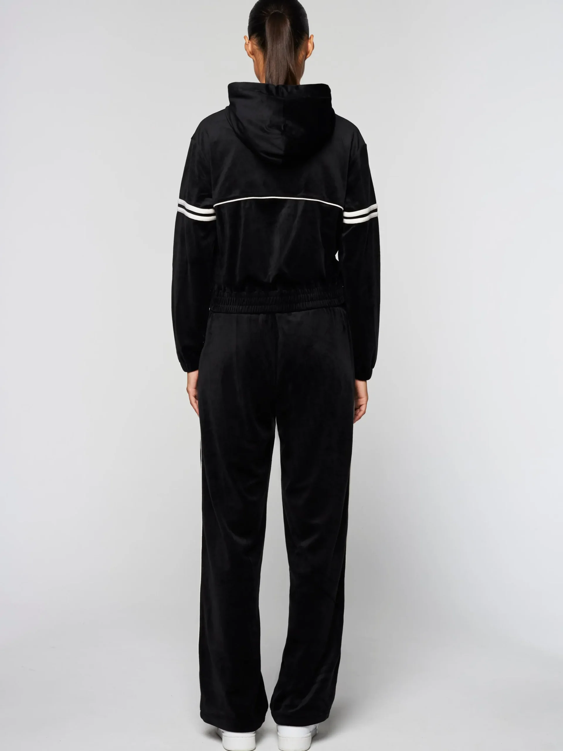 Sergio Tacchini Women's Scopeto Hoodie- BLACK BEAUTY Hot