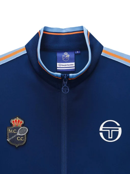 Sergio Tacchini Women's SRE Staff Track Jacket- NAVY Outlet