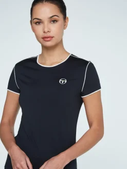 Sergio Tacchini Women's TCP T-Shirt BLACK Hot