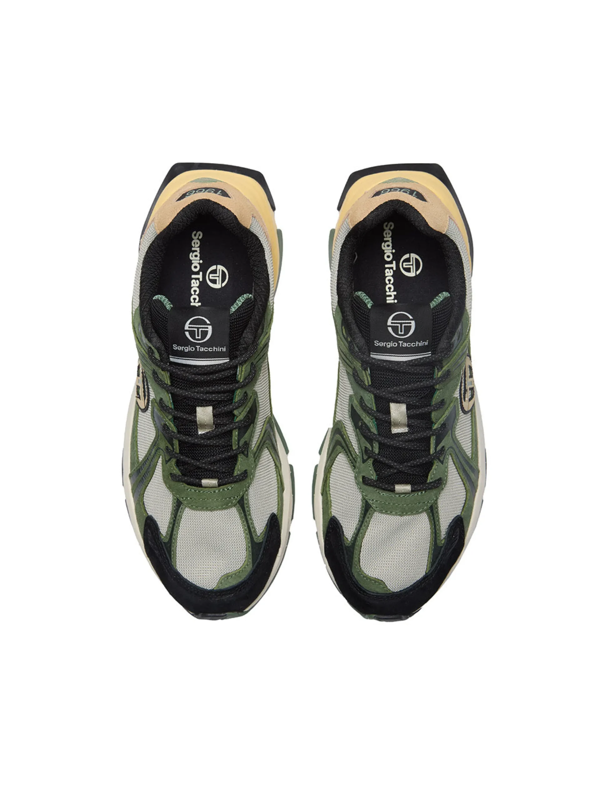 Sergio Tacchini Y2K Marathon- Abbey Stone/ Tofu/ Hedge Green ABBEY STONE-TOFU-HEDGE GREEN New