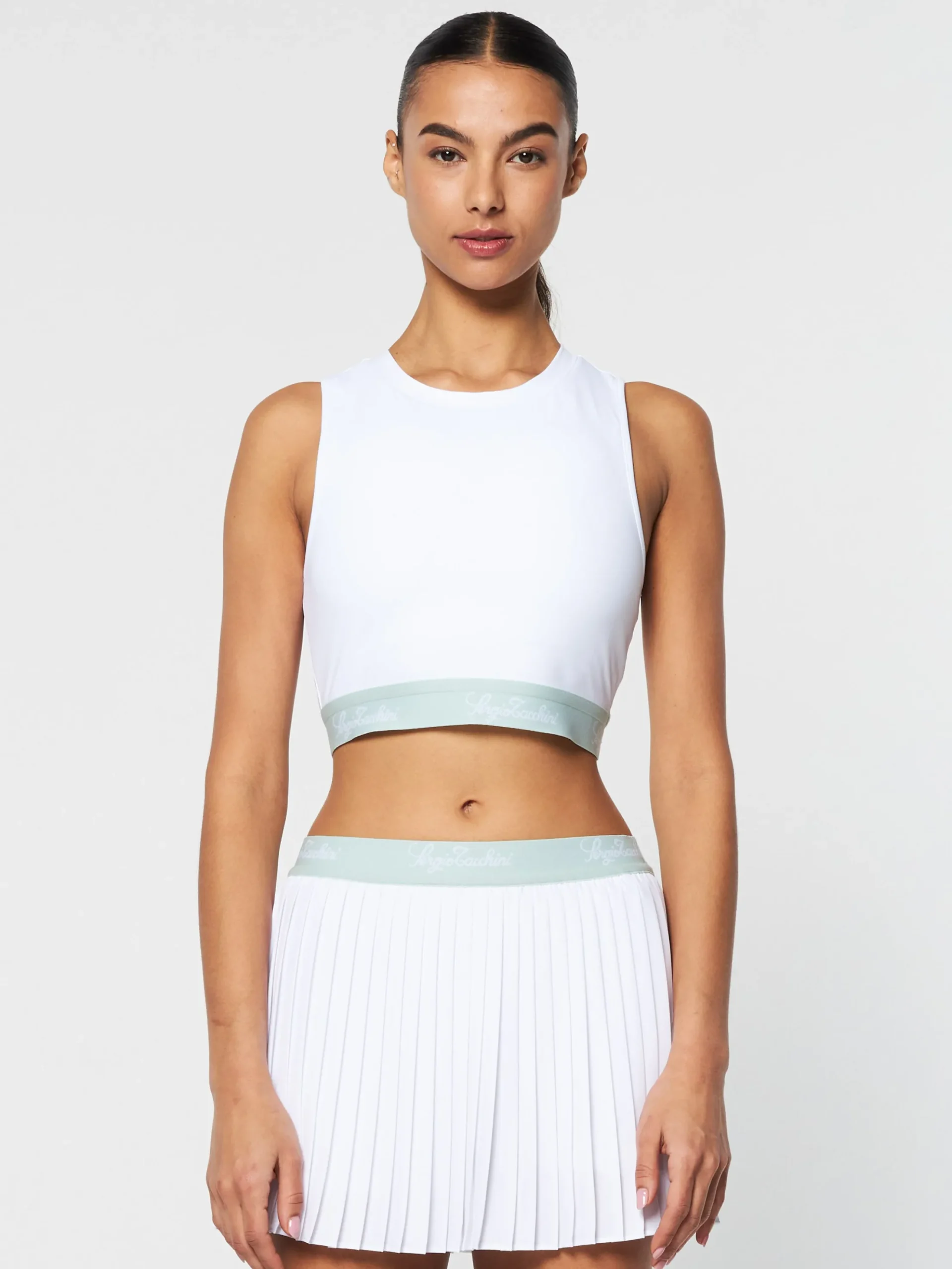 Sergio Tacchini Zambrini Top- BRILLIANT WHITE Online