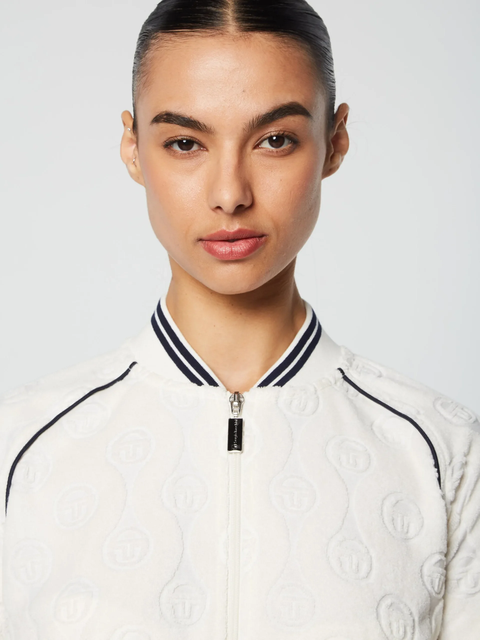 Sergio Tacchini Zona Track Jacket- GARDENIA Best